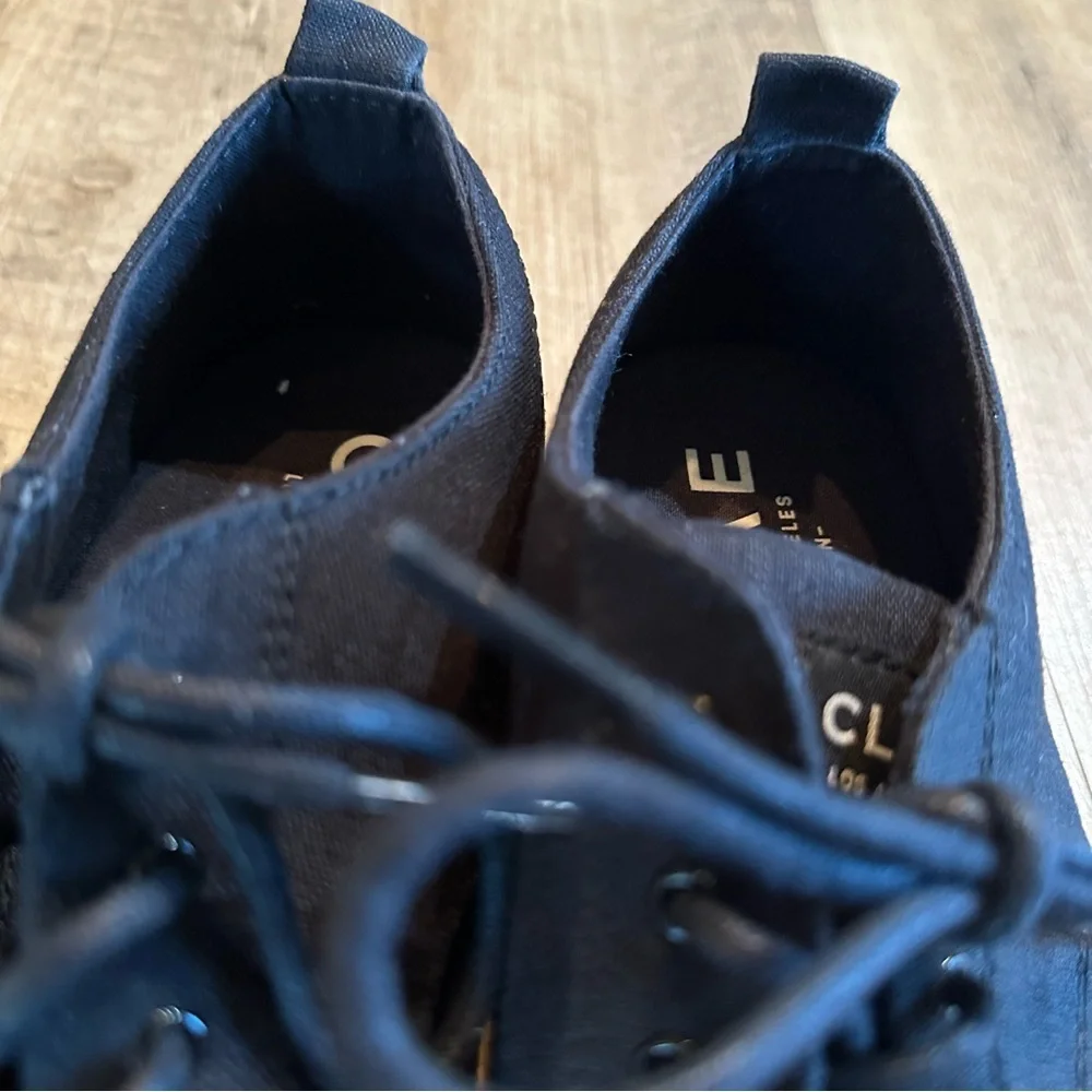 Clae Ellington Black Textile Sneakers